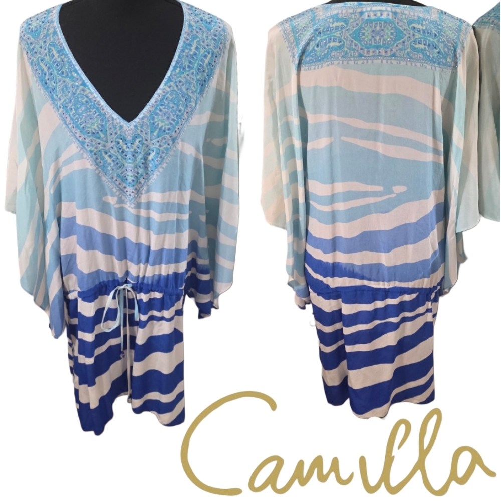 🆕️ Camilla Intermix 100% Silk Kaftan